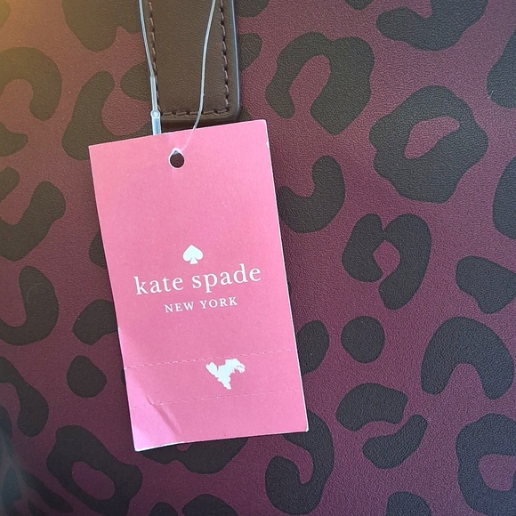 Kate Spade Shore Street Margareta Tote Graphic Leopard Multi - Picture 10 of 16